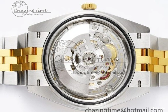 MiroTime 0124 Breathable DateJust 41 SS YG Polished Bezel KING 1:1 Best Edition 904L Steel YG Dial on Jubilee Bracelet VR 2221